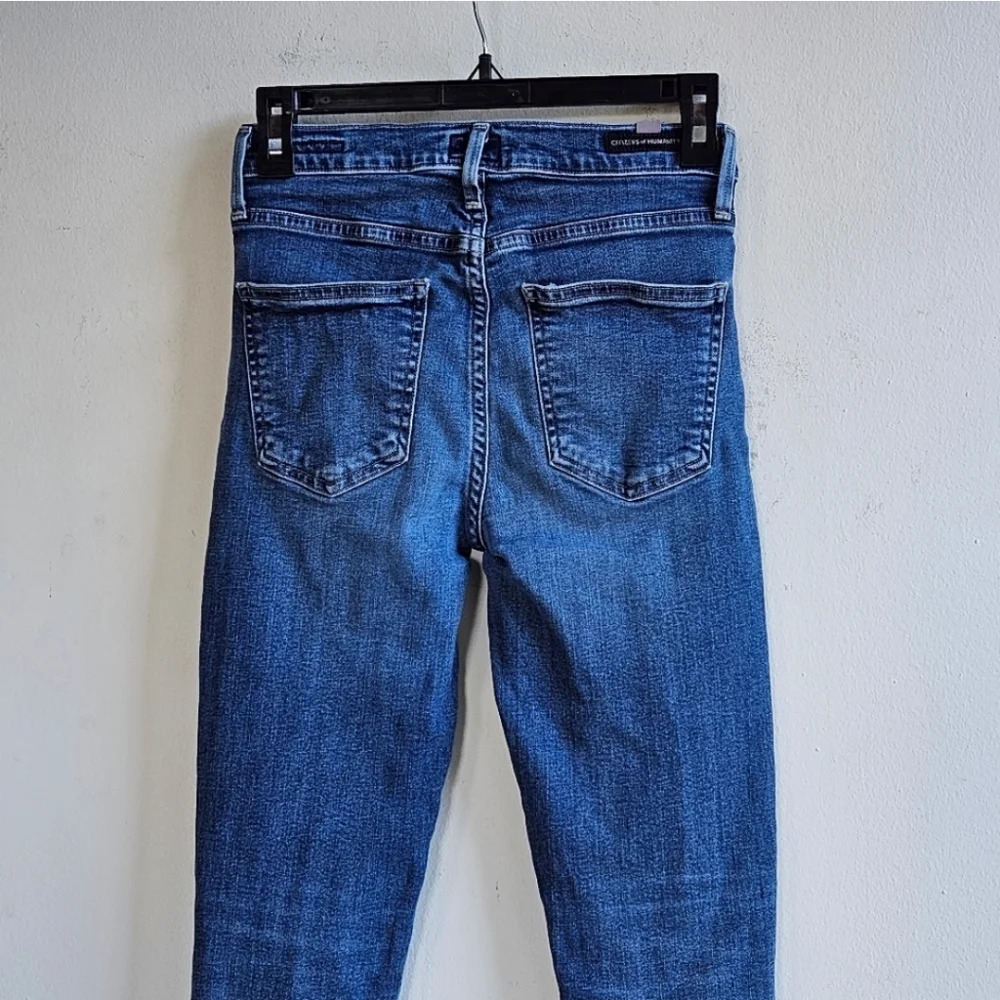 CITIZENS OF HUMANITY ROCKET CROP HIGH RISE SKINNY SIZE 26 S#085 - Picture 6 of 8